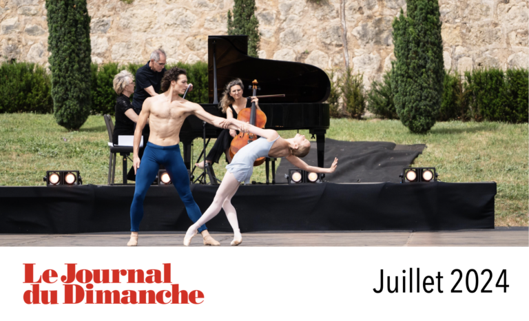Le Journal du Dimanche Hugo Marchand pour la Danse